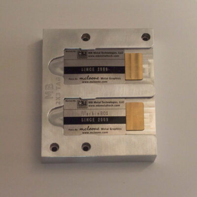 MB1010 2 Pocket Tag Fixture<br/><small>MB1010 CUSTOM  TP2</small>
