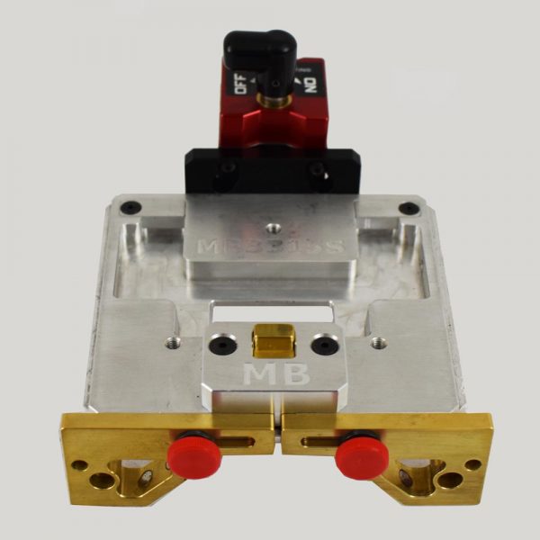MB3315S / PM1533 QUICK CHANGE ADJUSTABLE BASE PLATE W/ 2 PCS OF BRASS V-JAWS (MBADLC2) & 1 PC MBMAG150 for Round Parts (3.0″ min -> 6.0″ Max Diameter) - Image 5